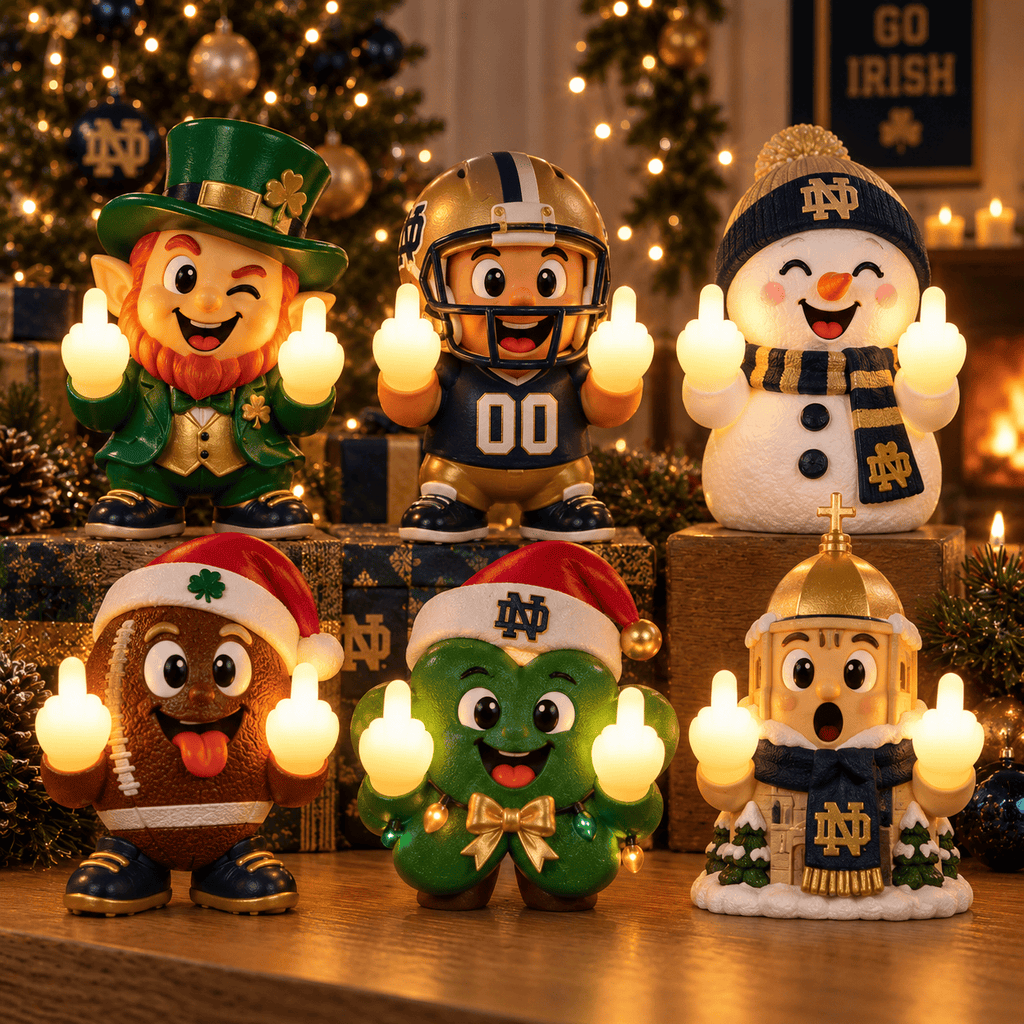 NDFI Premium Christmas Middle Finger Character Light NTTB