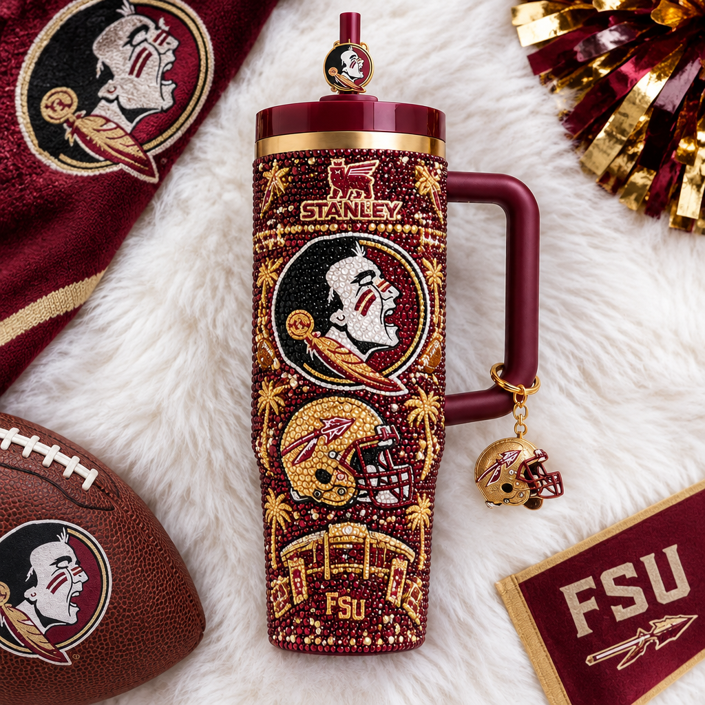 Florida State Seminoles 40oz Tumbler With Handle TTNL
