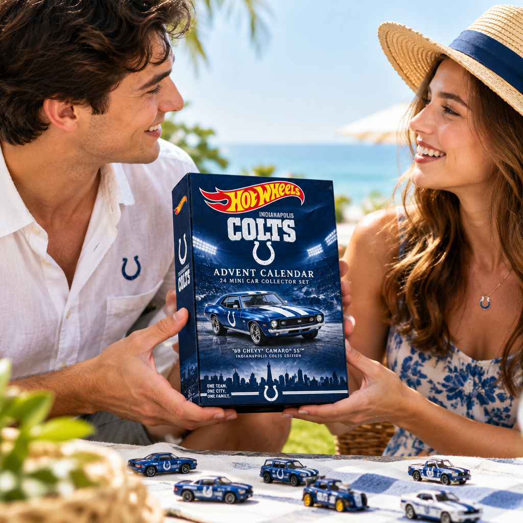 Indianapolis Colts Premium Mini Car Advent Calendar