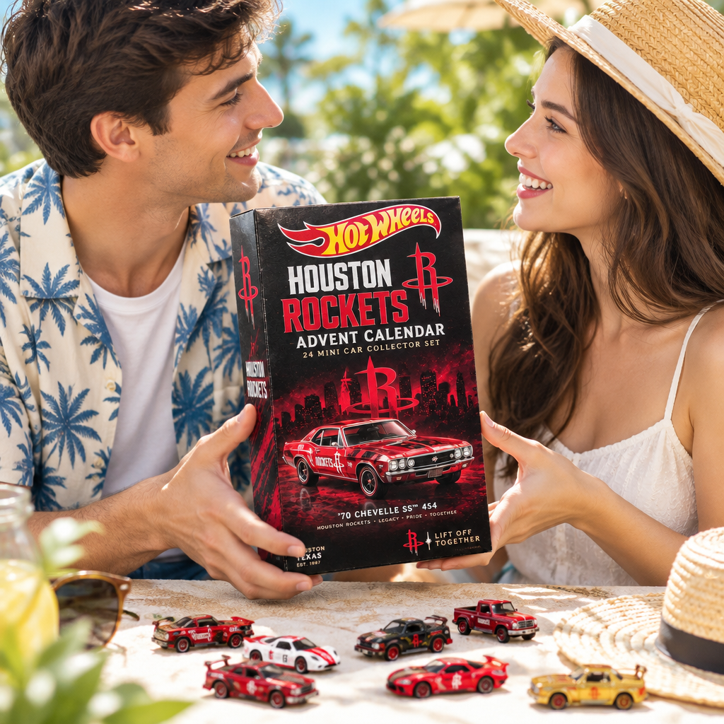 Houston Rockets Premium Mini Car Advent Calendar